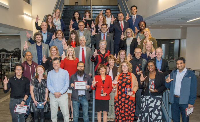More than 80 honorees, representing nine UofL schools and colleges, include researchers, scholars and artists, along with those who provide critical support as administrators at the 2023 Research, Scholarship and Creative Activities Awards.